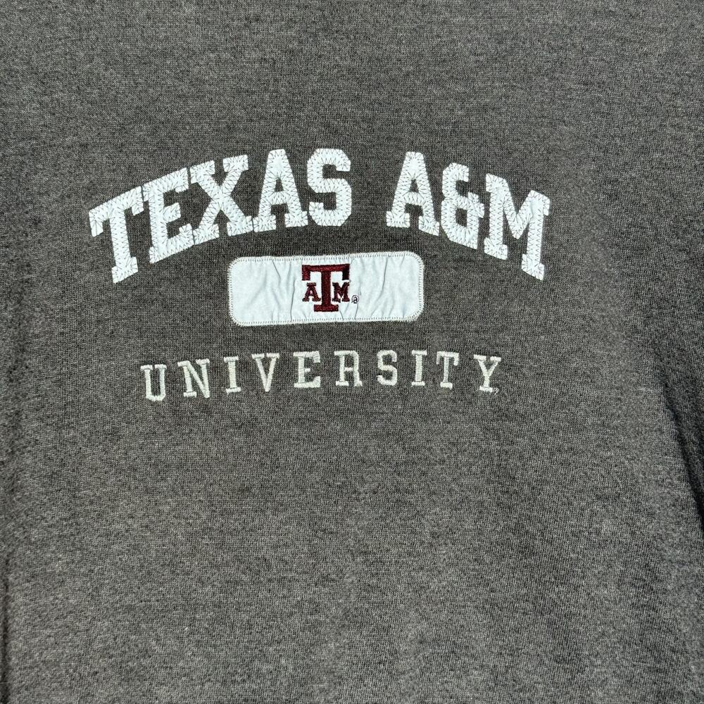 Vtg Texas A&M Aggies Sweatshirt Mens XXL Gray NCAA Football Jansport Casual - Picture 3 of 10